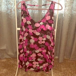 Floral tank top